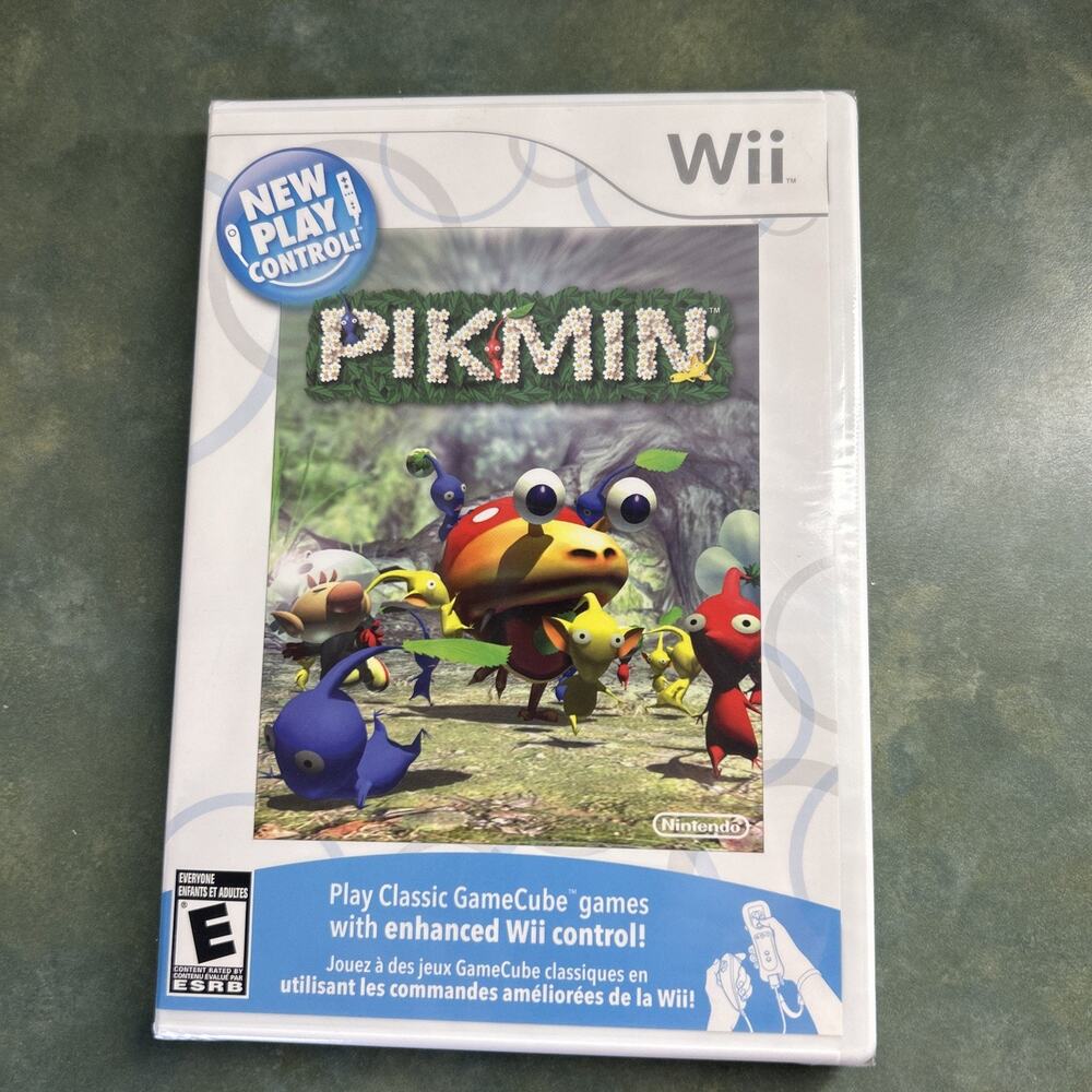 Pikmin Nintendo Wii 2009 Brand New Factory Sealed Everyone Real Time Strategy